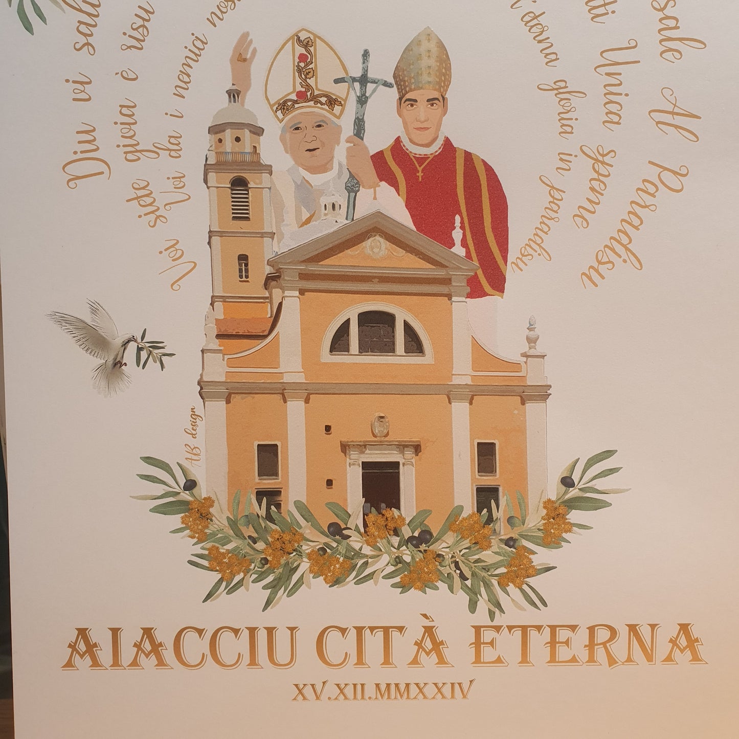 Affiche Pape In Aiacciu