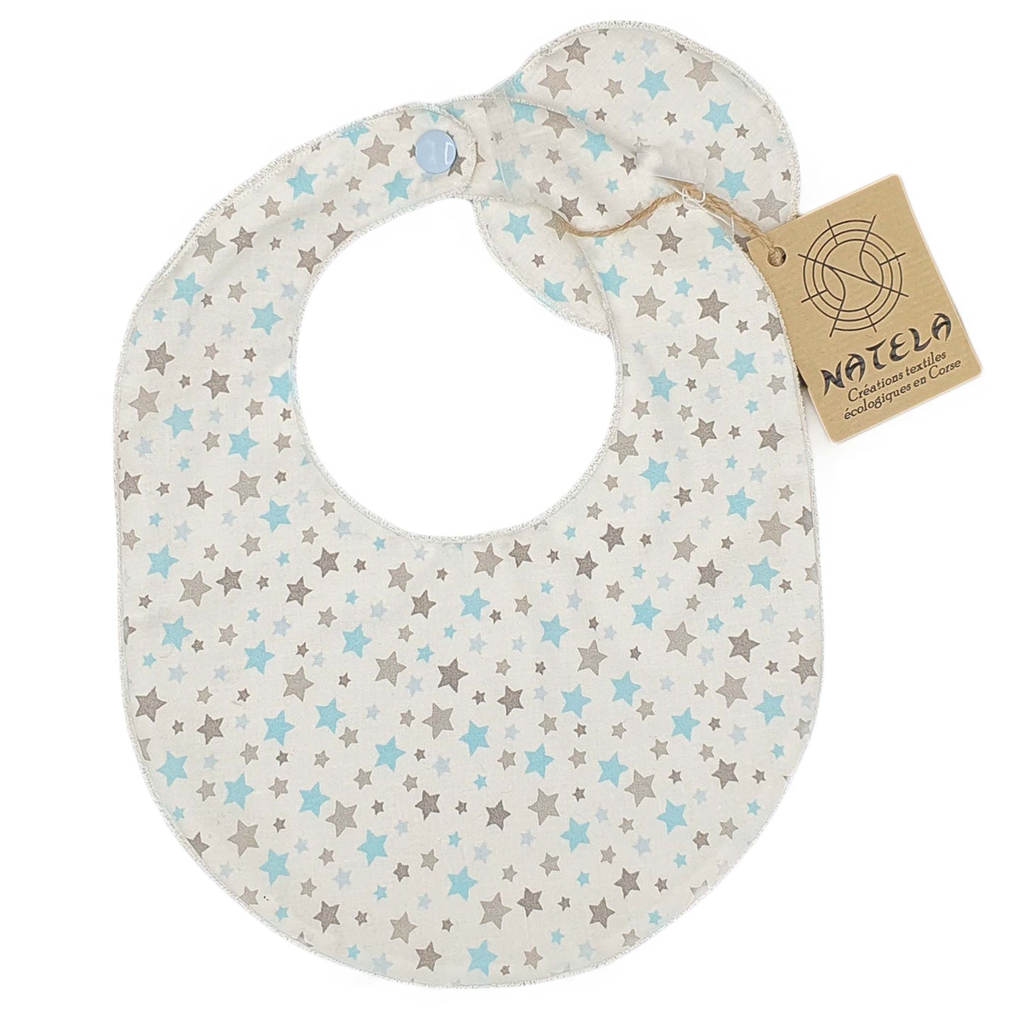Bavoir naissance 2+ petite lingette - Ethicorse.fr - Natela création textile écologique en Corse