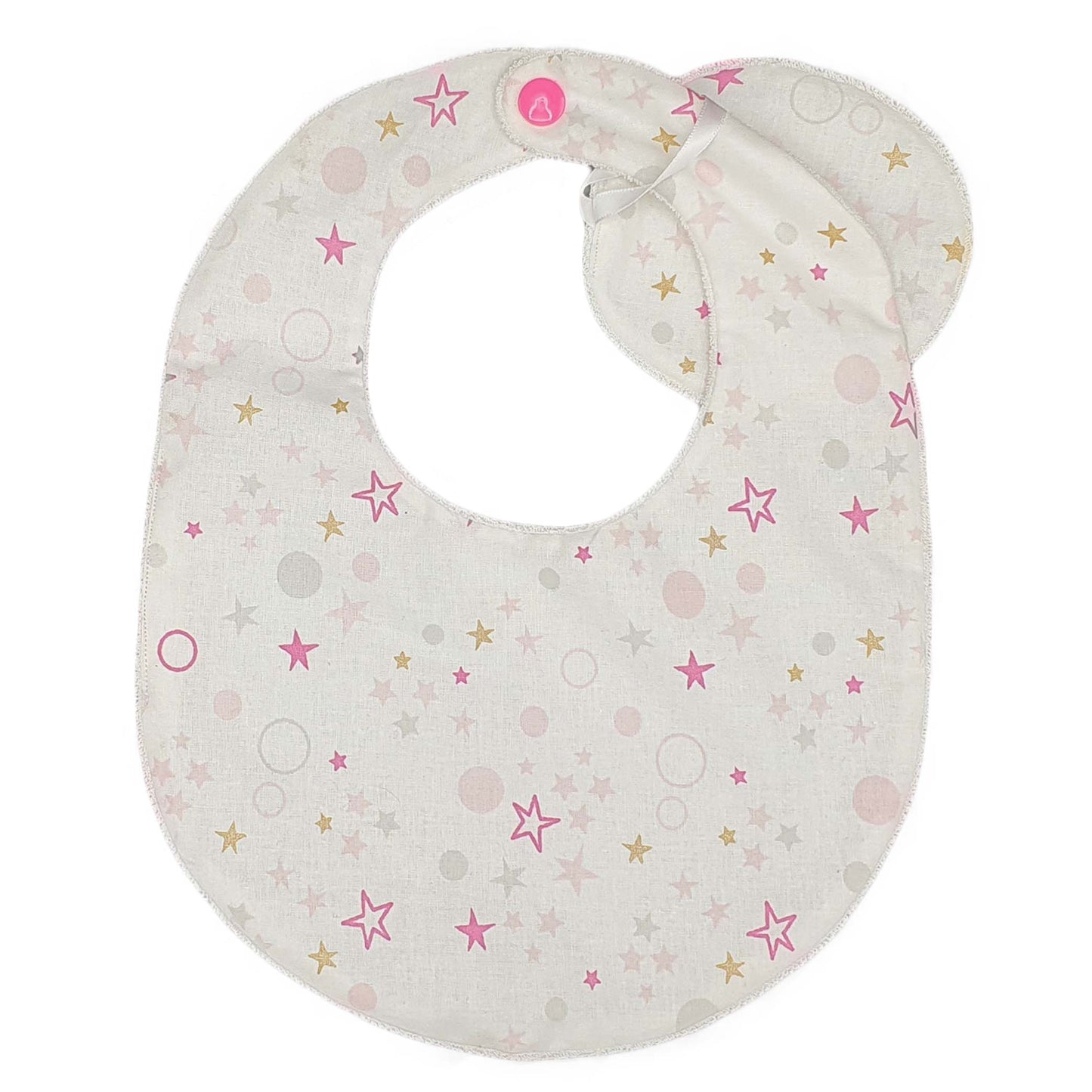 Bavoir naissance + petite lingette - Ethicorse.fr - Natela création textile écologique en Corse