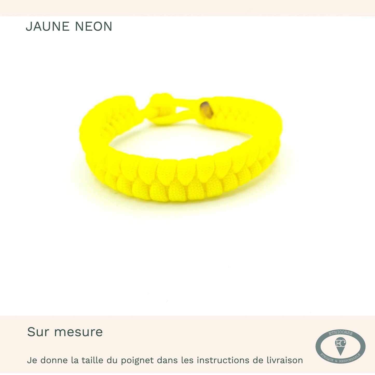 bracelet de survie