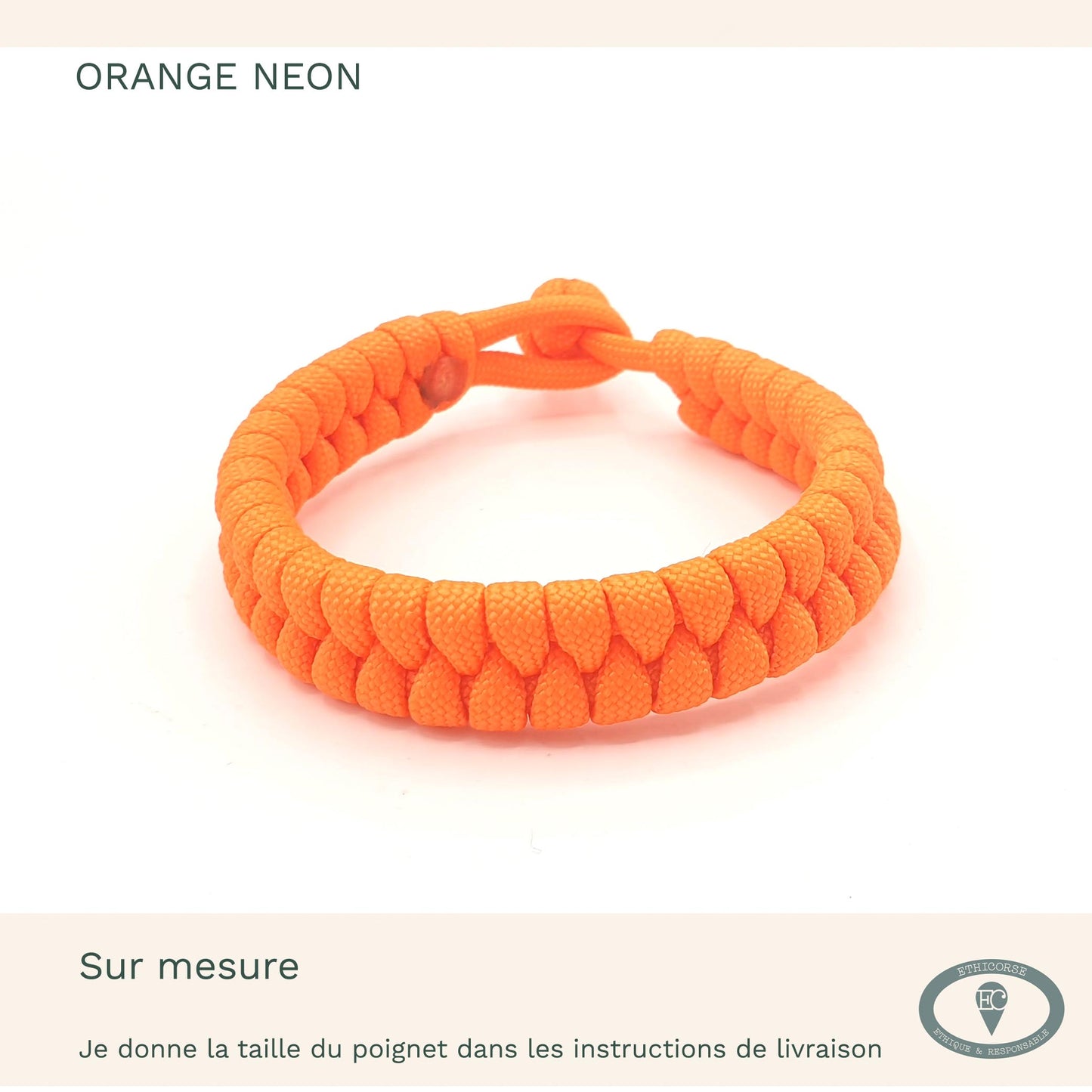 bracelet de survie