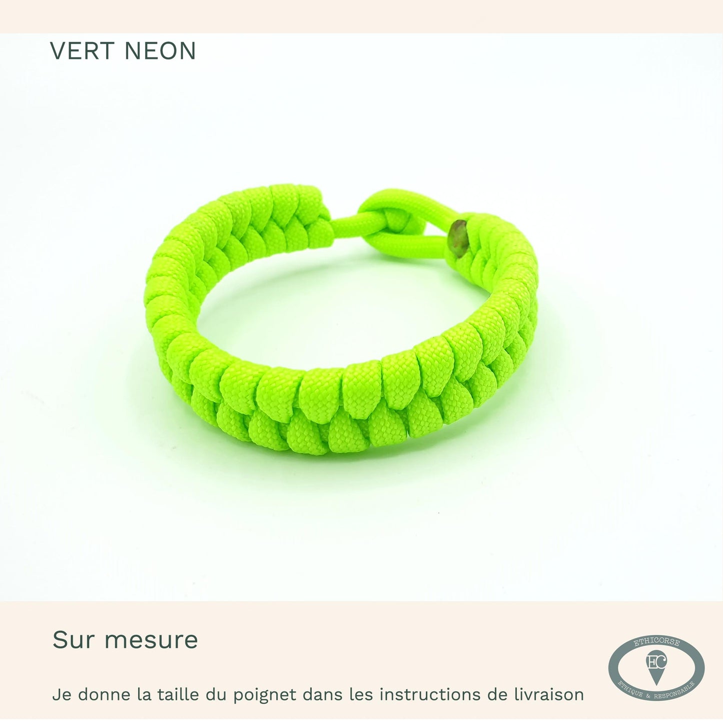 bracelet de survie