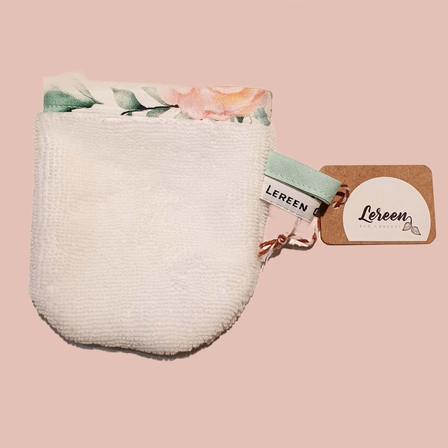 Gant démaquillant 1 - lereen création - Ethicorse.fr