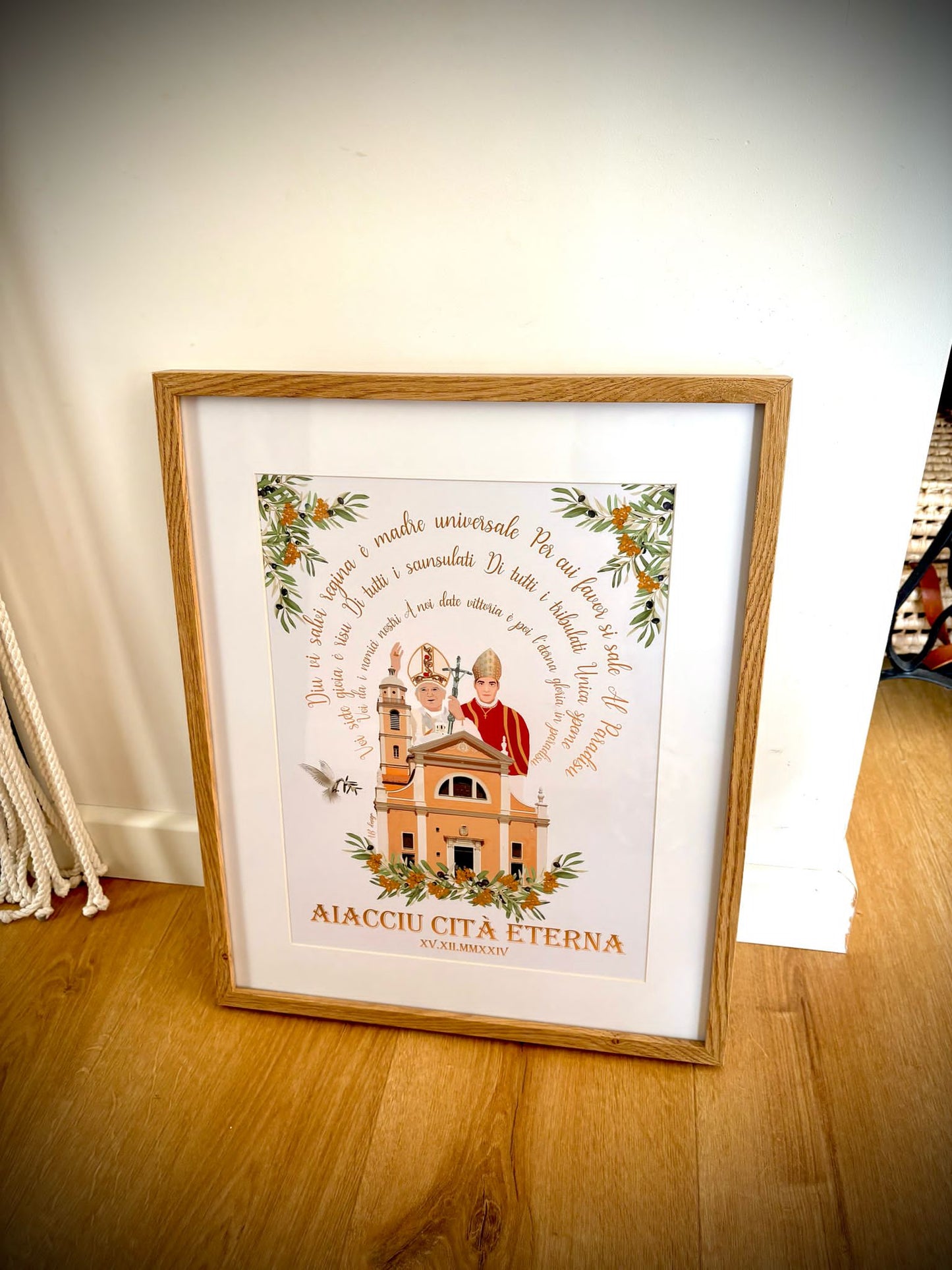 Affiche Pape In Aiacciu
