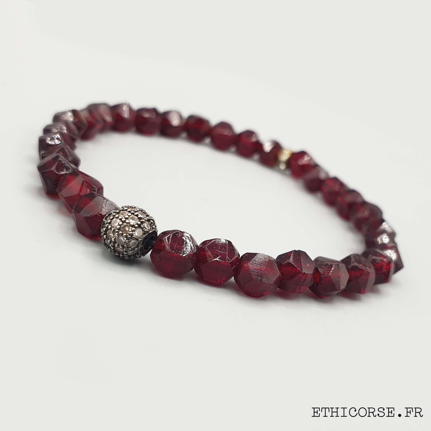 Bracelet perles anciennes en verre - Modèle au choix - MD Création