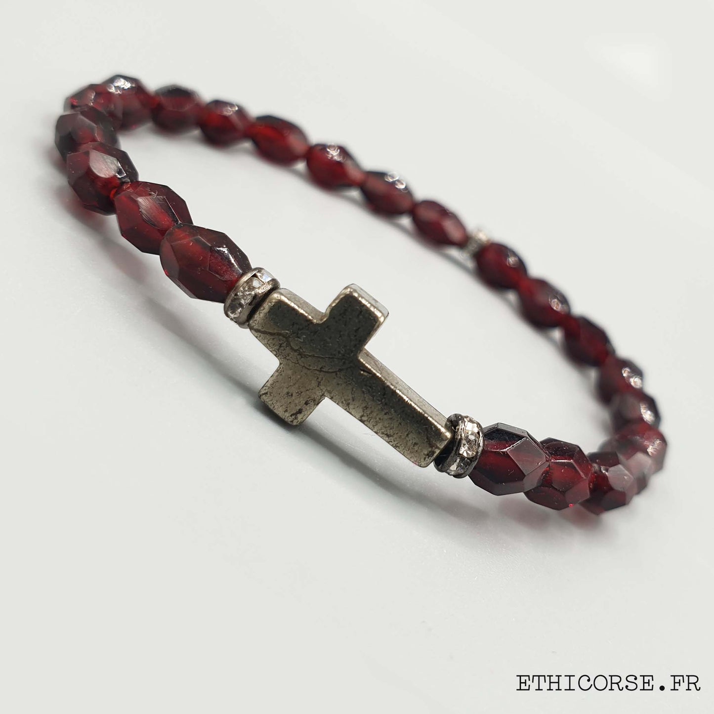 Bracelet perles anciennes en verre - Modèle au choix - MD Création