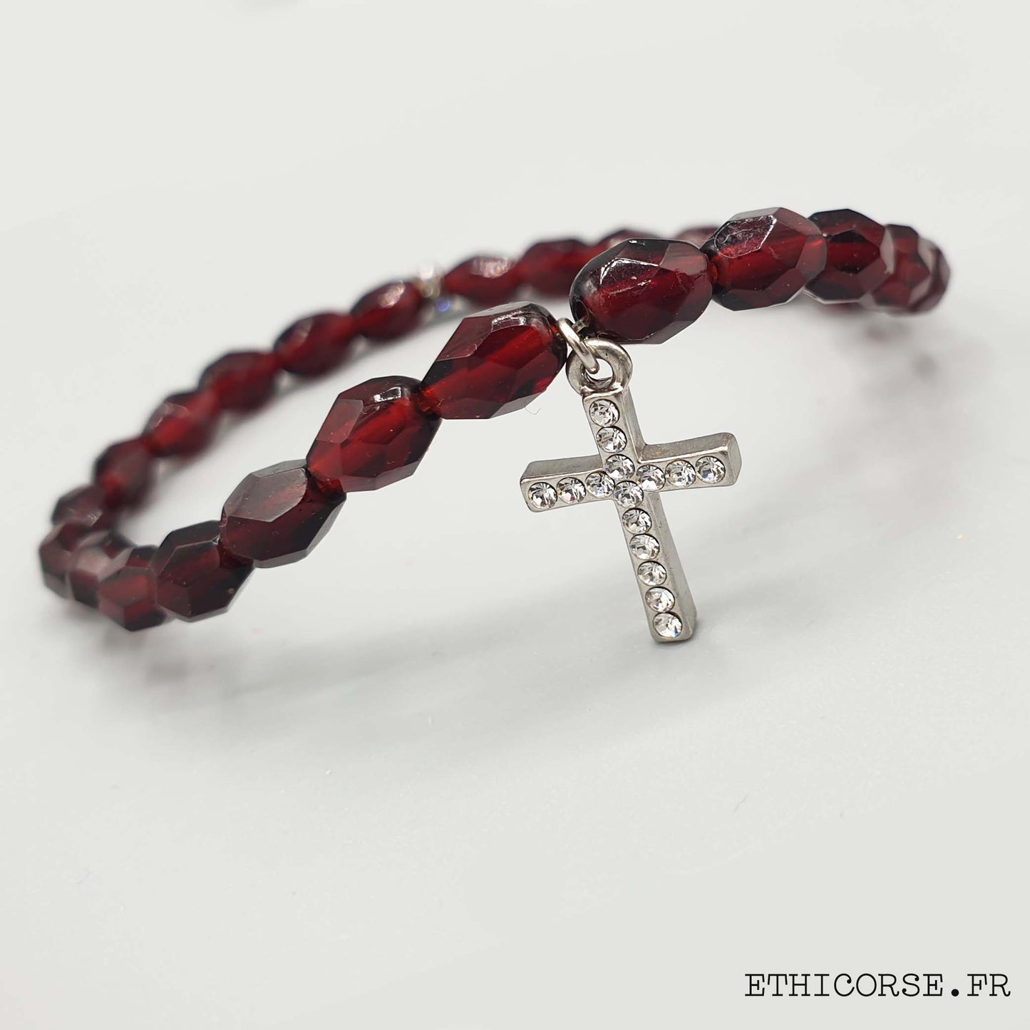 Bracelet perles anciennes en verre - Modèle au choix - MD Création