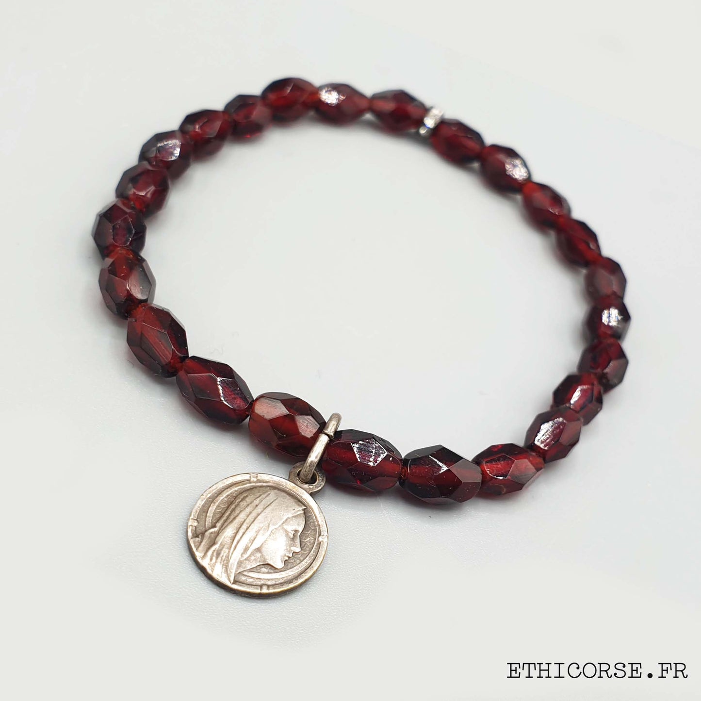 Bracelet perles anciennes en verre - Modèle au choix - MD Création