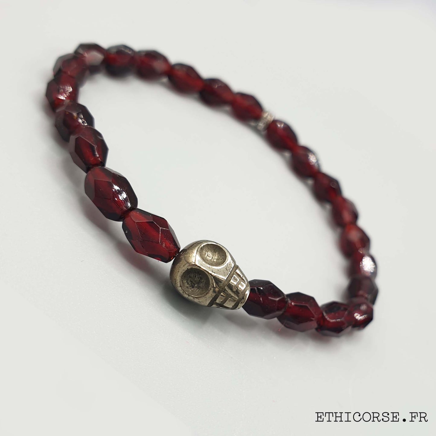 Bracelet perles anciennes en verre - Modèle au choix - MD Création