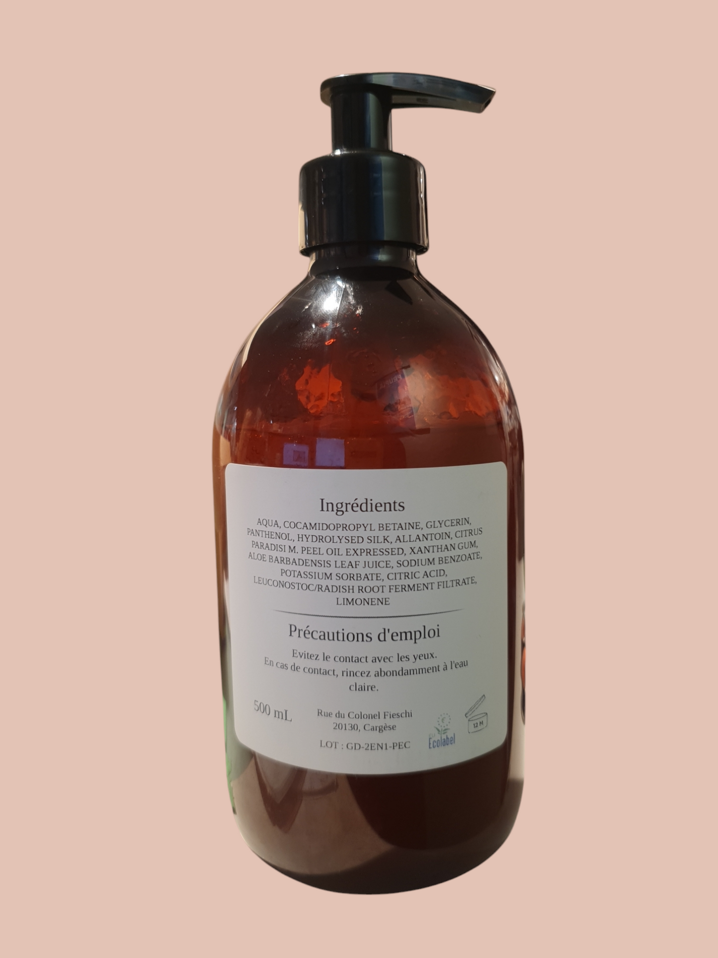 Gel douche 2 en 1 corps et cheveux