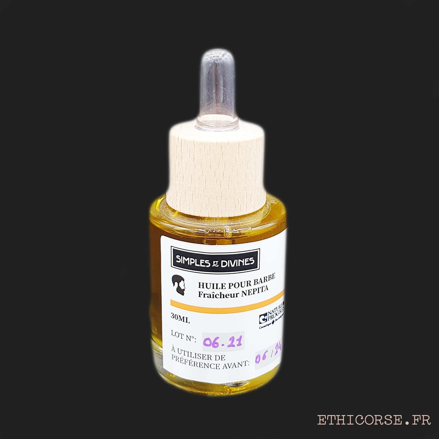 Simples Et Divines - Huile pour barbe - Ethicorse