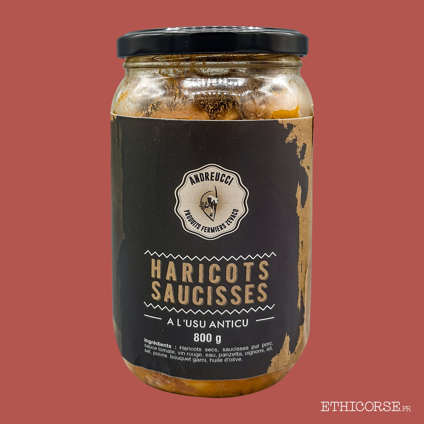 Plat cuisiné - Haricots Saucisses 800g