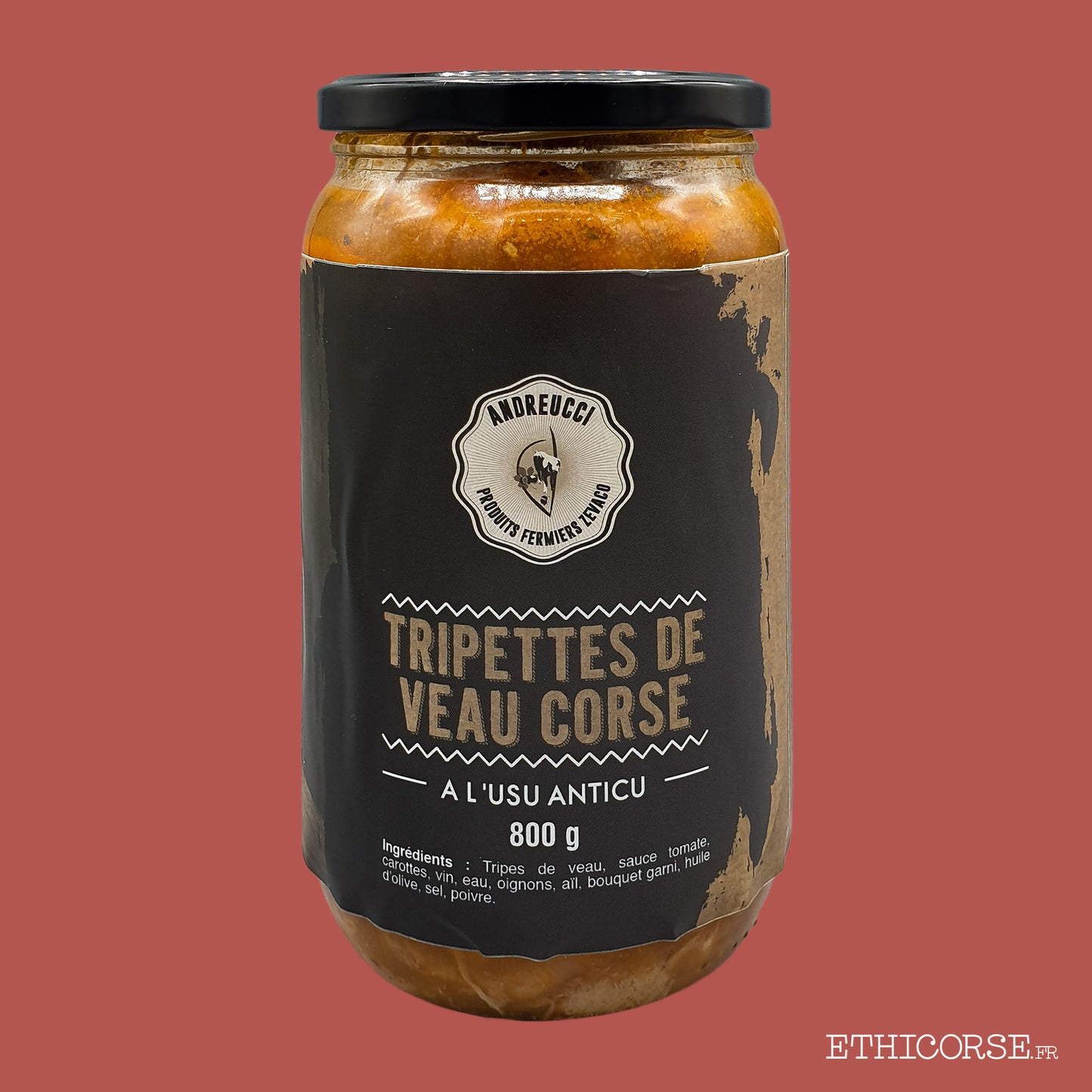 Plat cuisiné - Tripettes de Veau Corse 800g