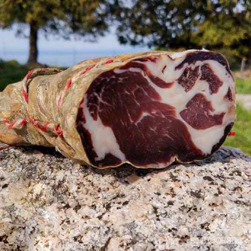 Coppa AOC-AOP coupée sur rocher 1x1