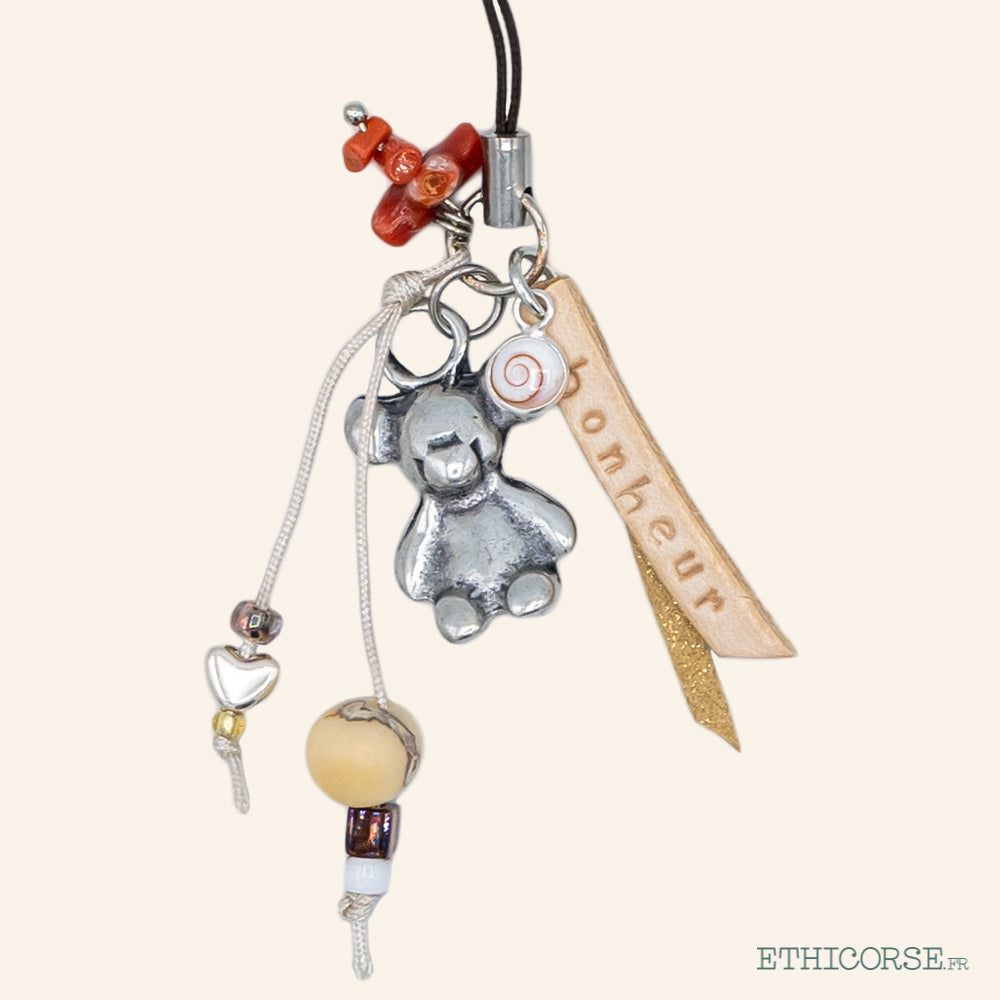 Accroche Naissance Nounours Personnalisable 01