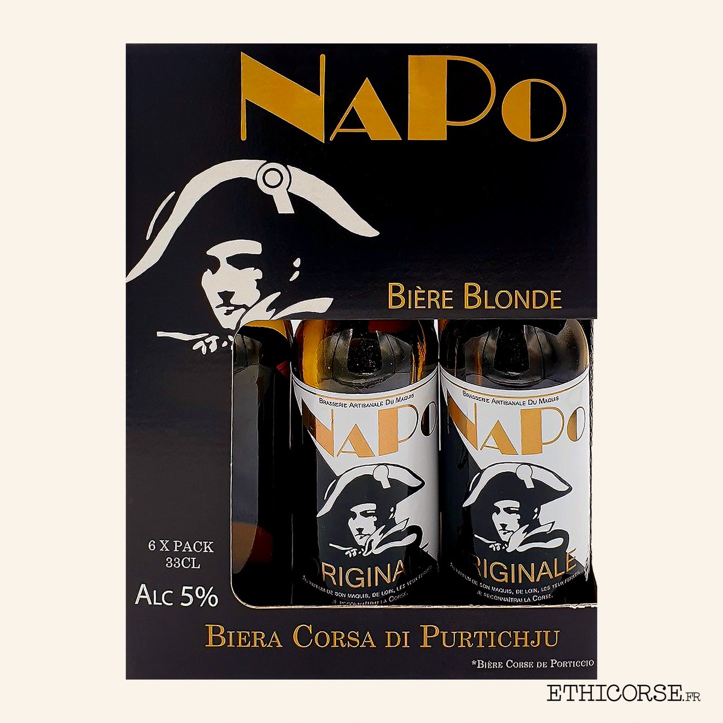 Cartons 6 bières blondes - Originale