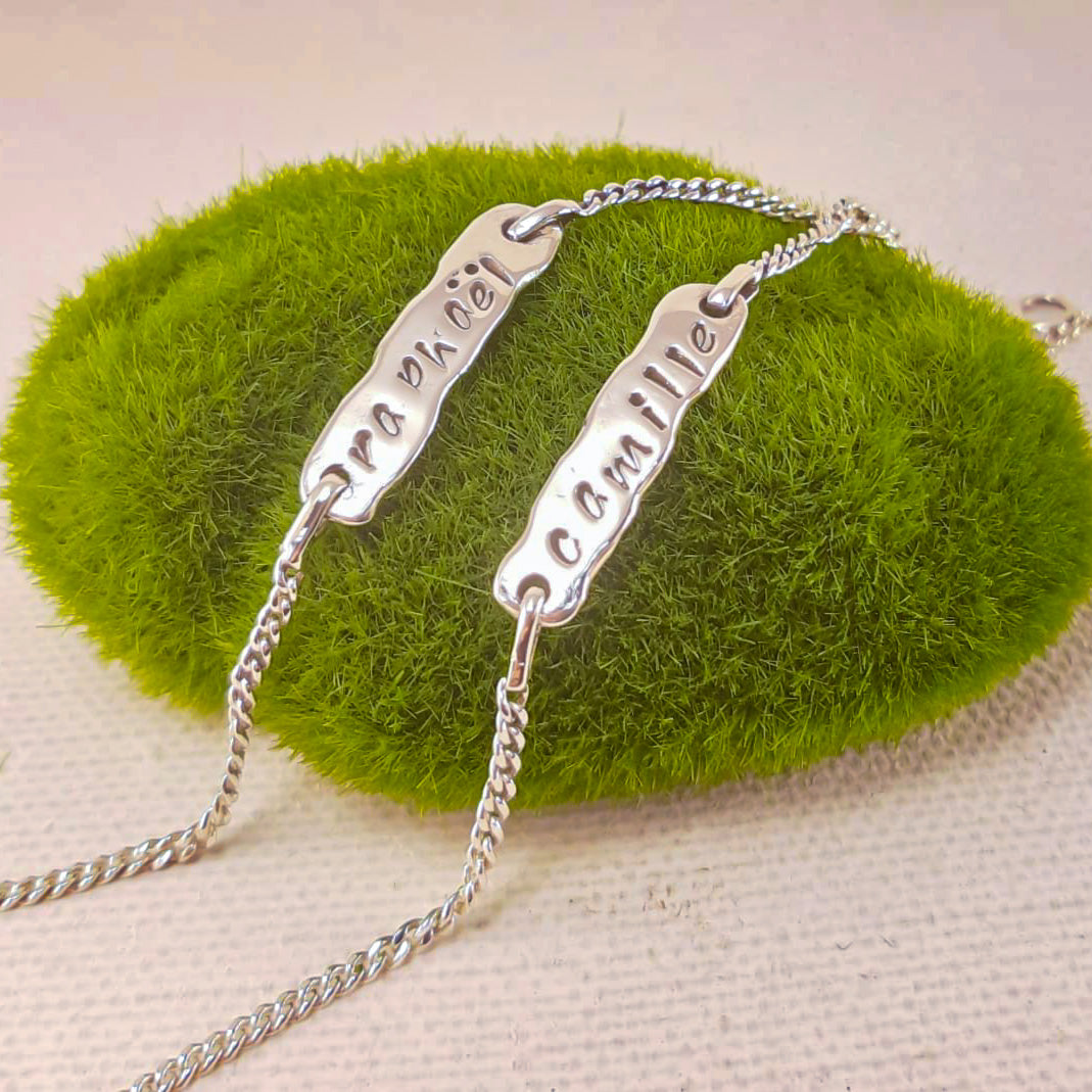 Gourmettes en argent 02