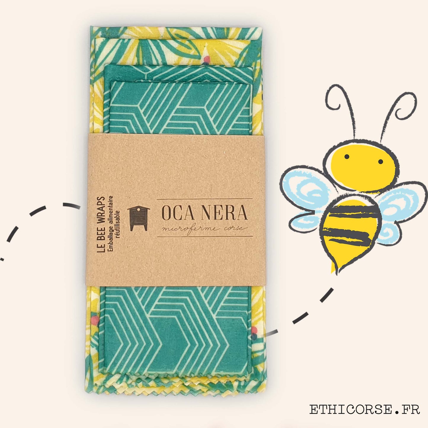 OCA NERA - Ethicorse.fr - Bee Wraps découverte tropiques