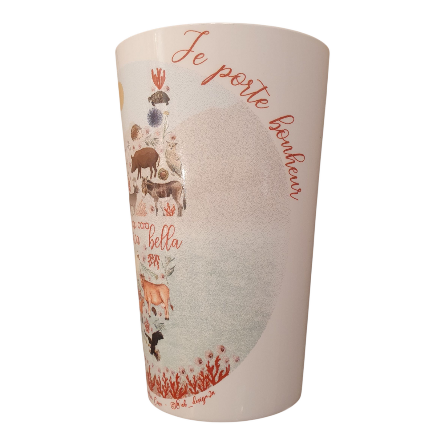 Verre Eco-Cup porte bonheur Corse