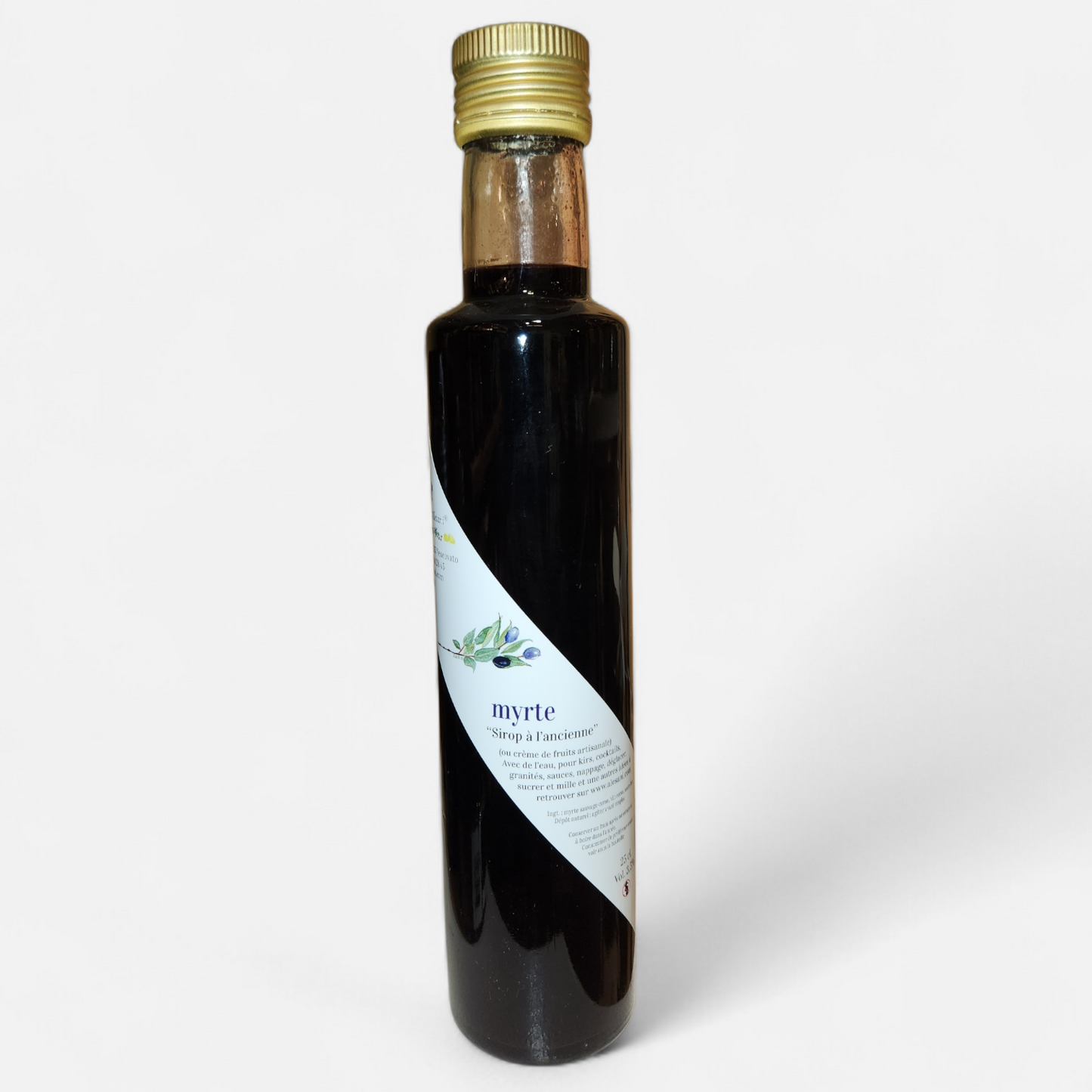 Sirop de Myrte - crème de fruits à l'ancienne