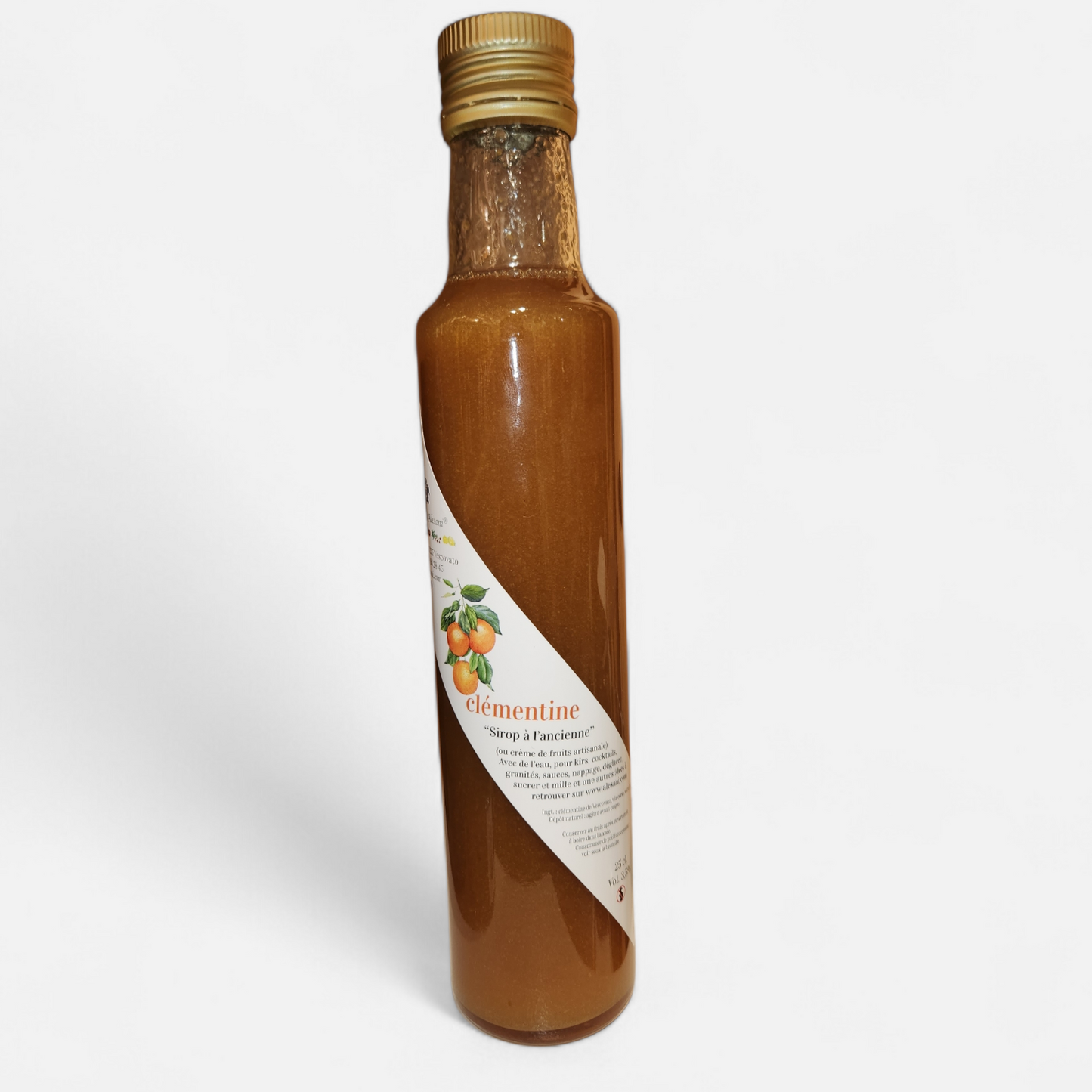 Sirop de clémentine - crème de fruits à l'ancienne