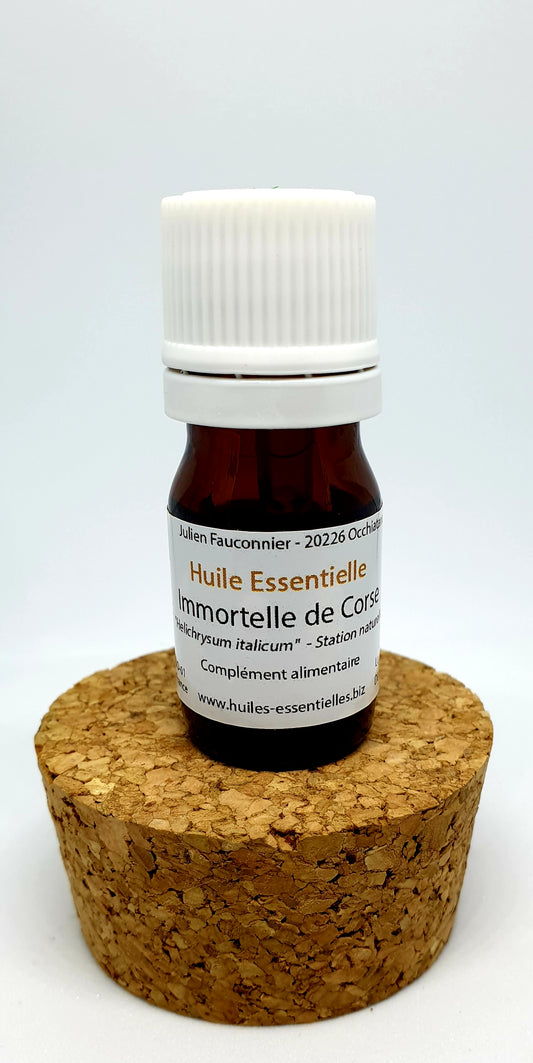 Huile Essentielle Immortelle Corse BIO, Julien Fauconnier – 5ml –