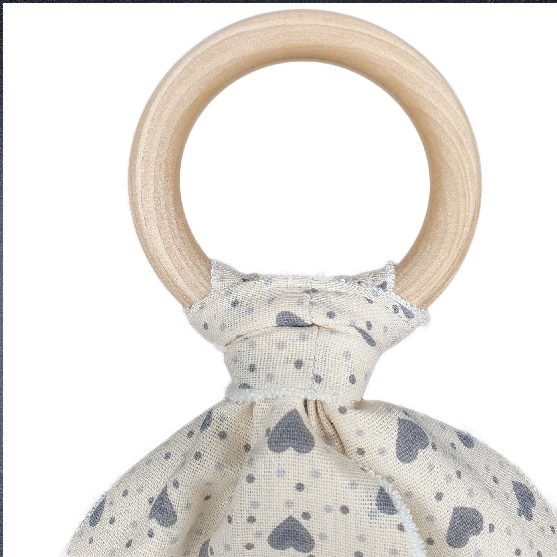 Anneau de dentition naissance 1-1 - Ethicorse.fr - Natela création textile écologique en Corse