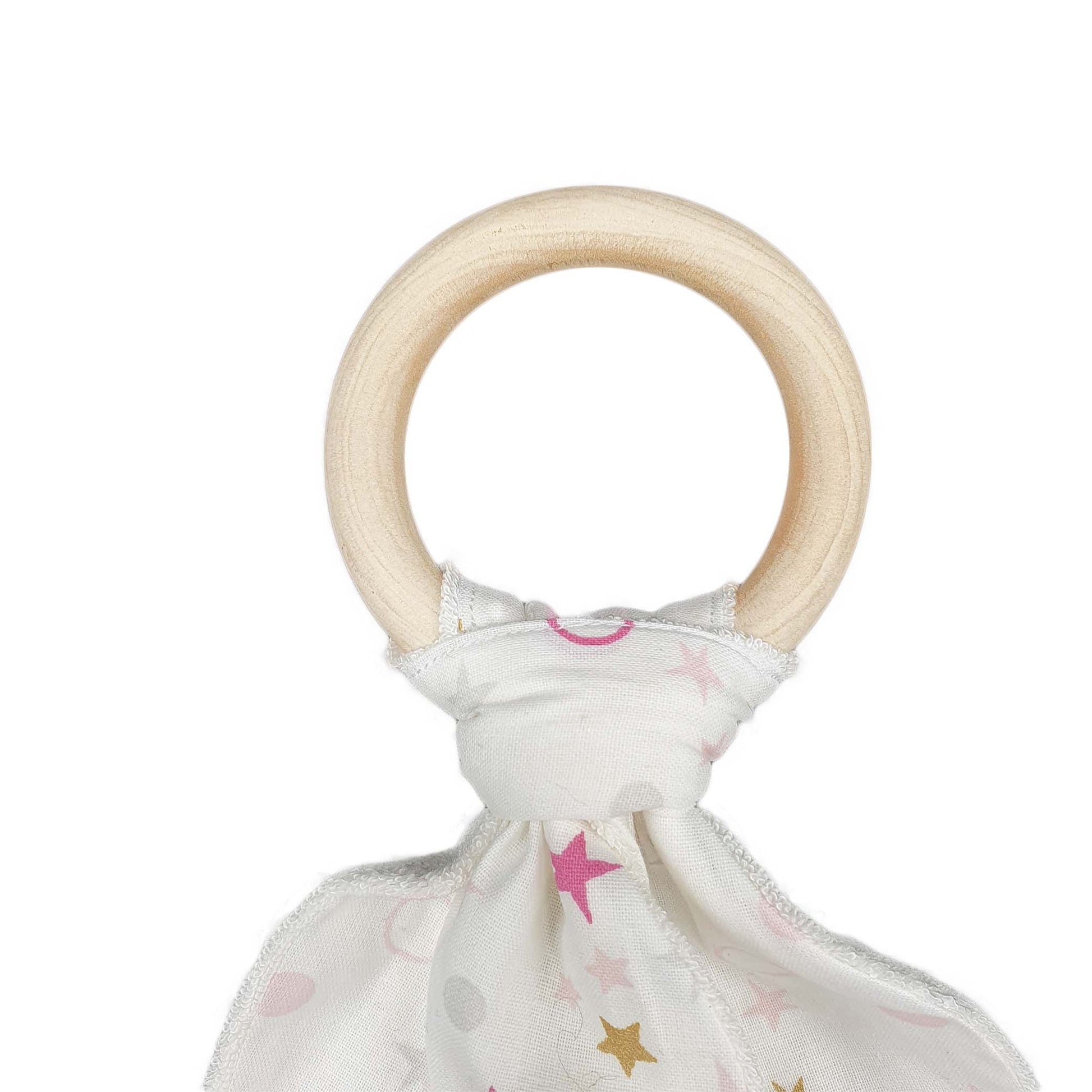 Anneau de dentition naissance 4-1 Ethicorse.fr - Natela création textile écologique en Corse