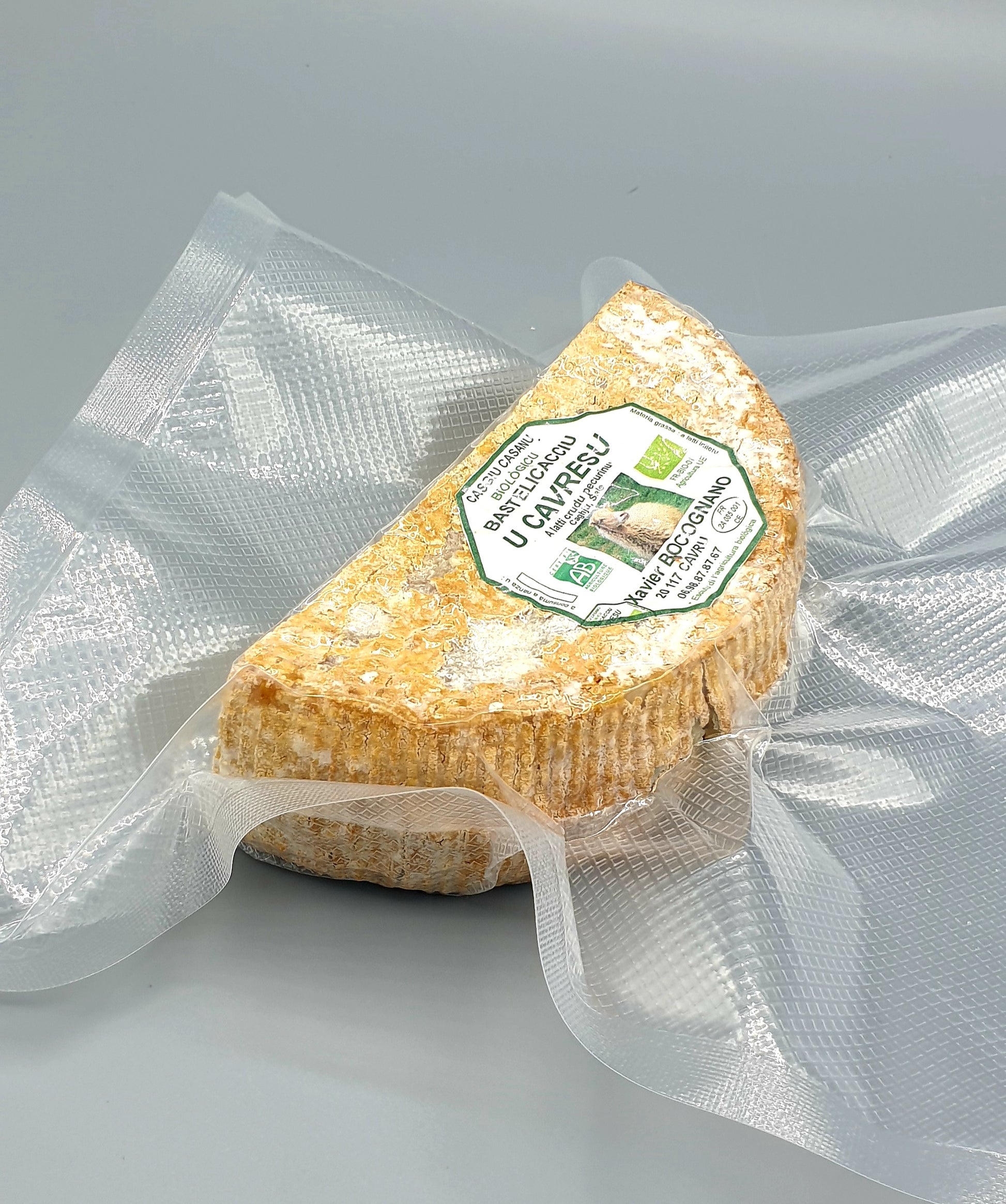Xavier Bocognano - Produit corse - fromage corse - bio