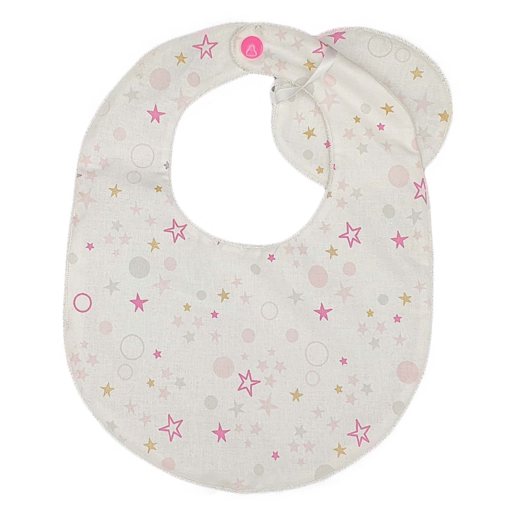Bavoir naissance + petite lingette - Ethicorse.fr - Natela création textile écologique en Corse