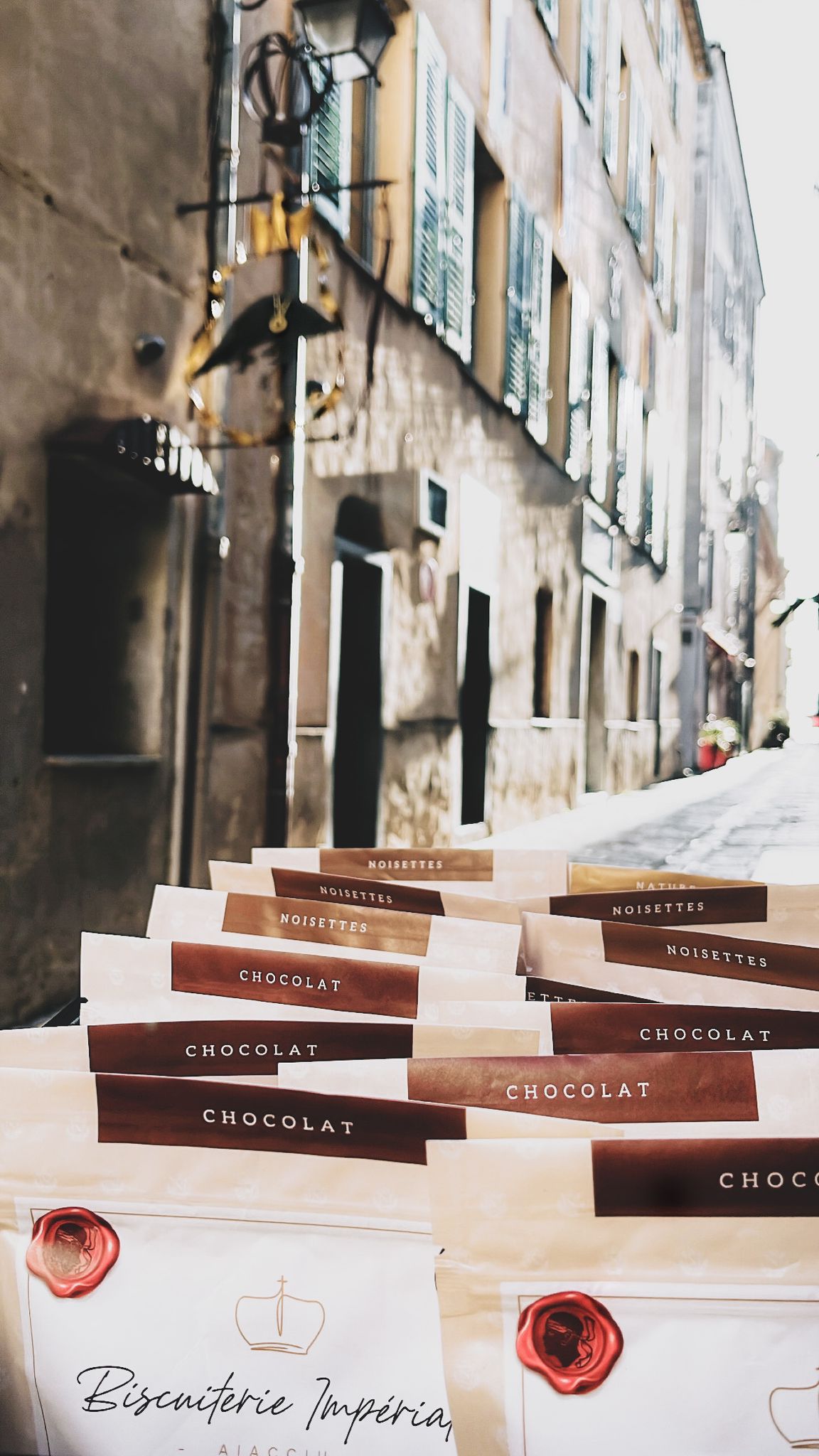 Biscuiterie Impériale - Ethicorse - Canistrelli présentation ensemble