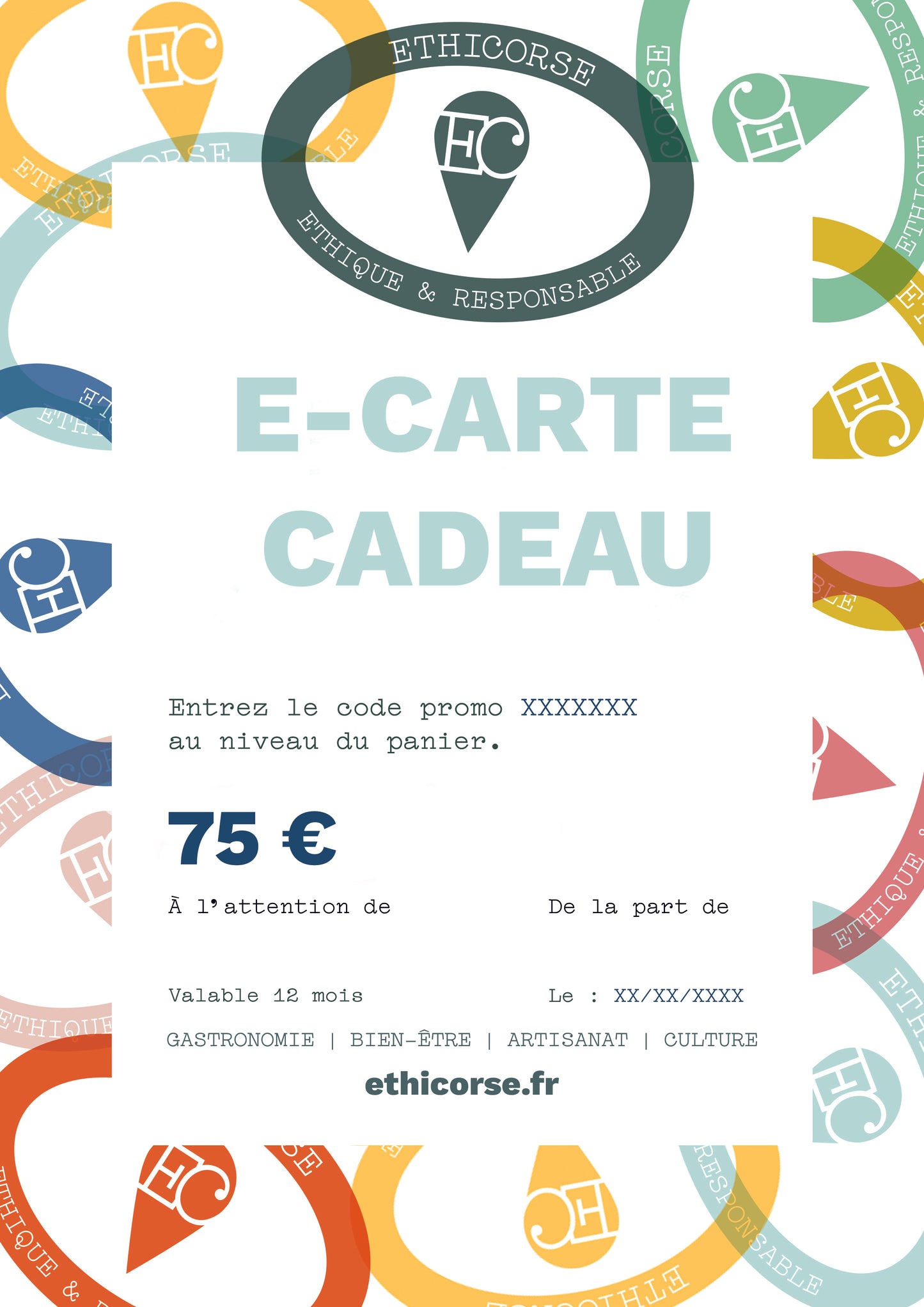E-Carte Cadeau Ethicorse