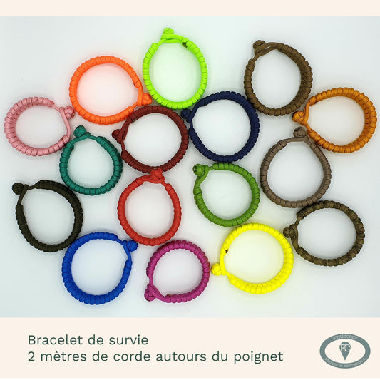 bracelet de survie