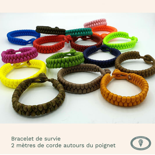 bracelet de survie