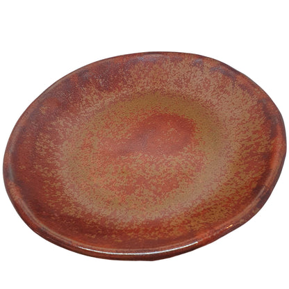 Chloé Sorro céramique - Ethicorse.fr - Assiette plate gré rouge