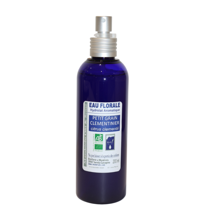 Eau Florale de Petit Grain Clémentinier Bio | Distillerie U Mandriolu