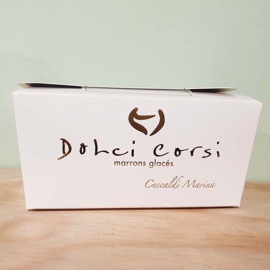 marrons glacés corses - Dolci Corsi - Marina Ceccaldi - Ethicorse - boite