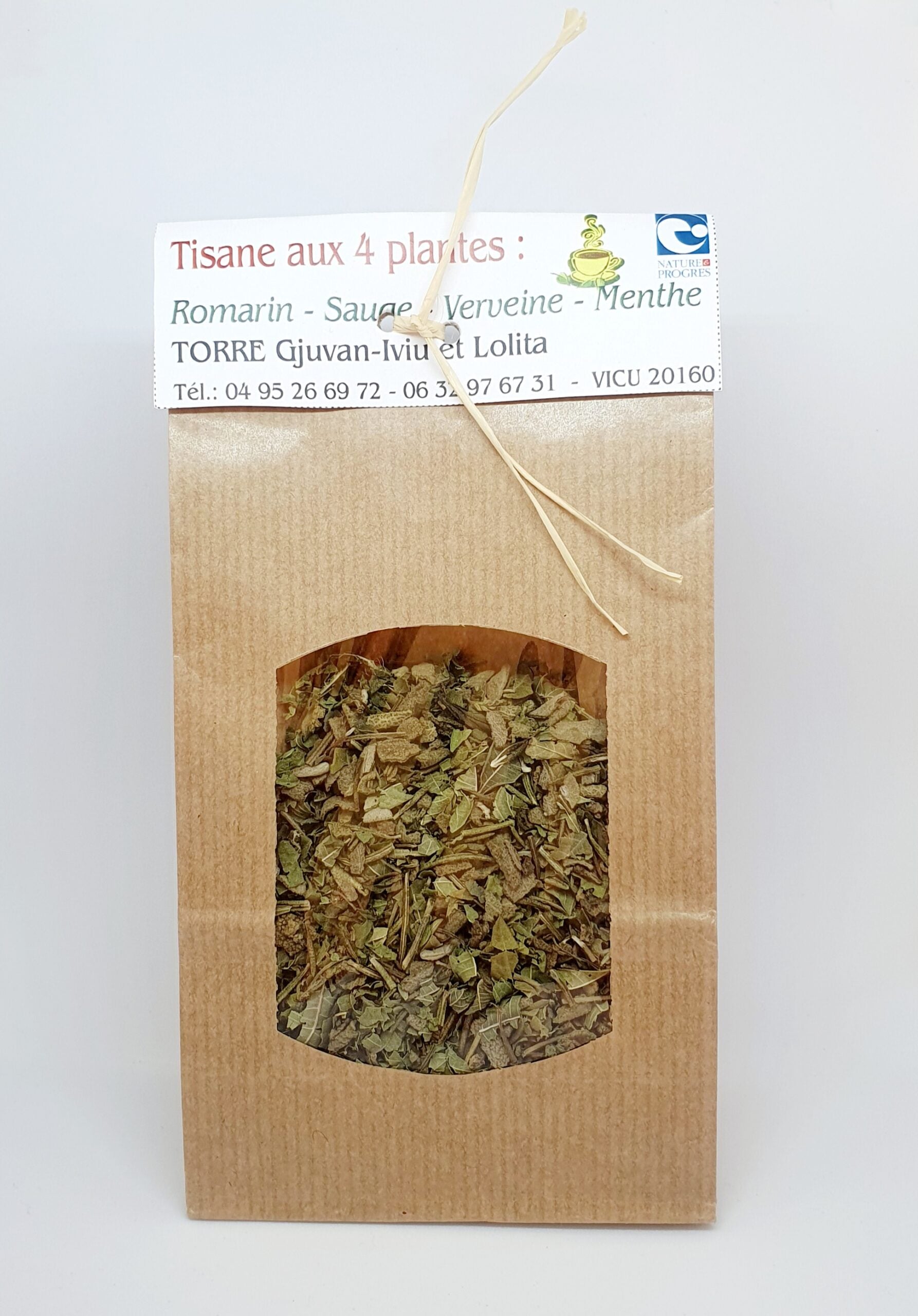 Ethicorse - 4 plantes - Tisane Bio