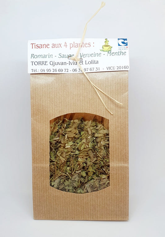 Ethicorse - 4 plantes - Tisane Bio