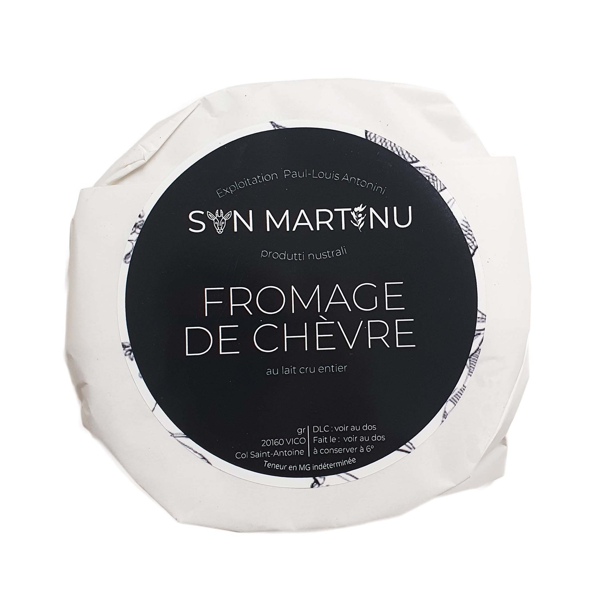 Fromage de chèvre corse - San Martinu - ETHICORSE