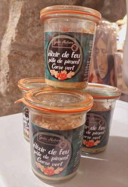 Pâte de piment vert Corse - Gustu et Natura - 110g