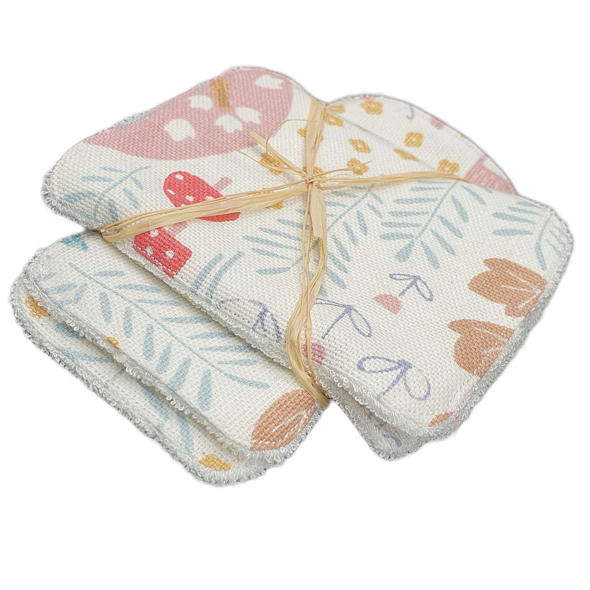 Lot de lingettes vrac 5-1 Ethicorse.fr - Natela création textile écologique en Corse