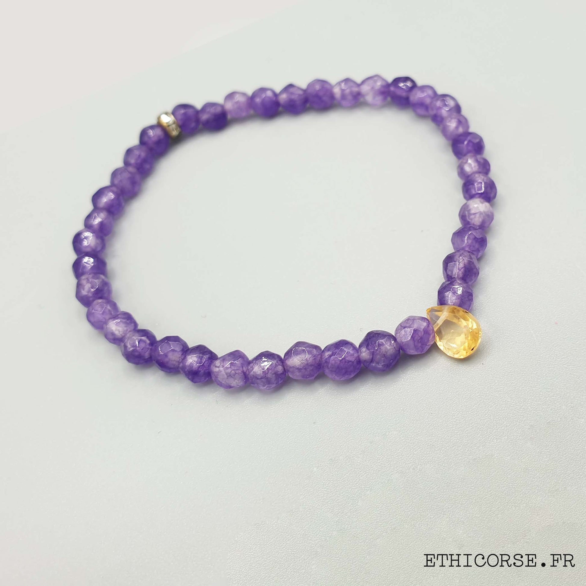 bracelet fantaisie pierres semi précieuses