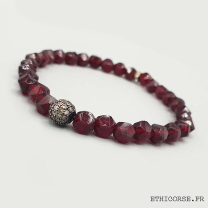 Bracelet perles anciennes en verre - Modèle au choix - MD Création