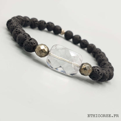 bracelet fantaisie pierres semi précieuses