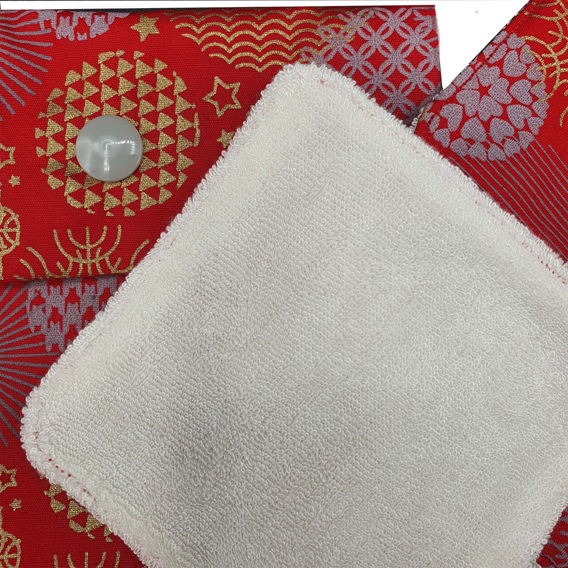 Mini pochette beauté 3-1 Ethicorse.fr - Natela création textile écologique en Corse