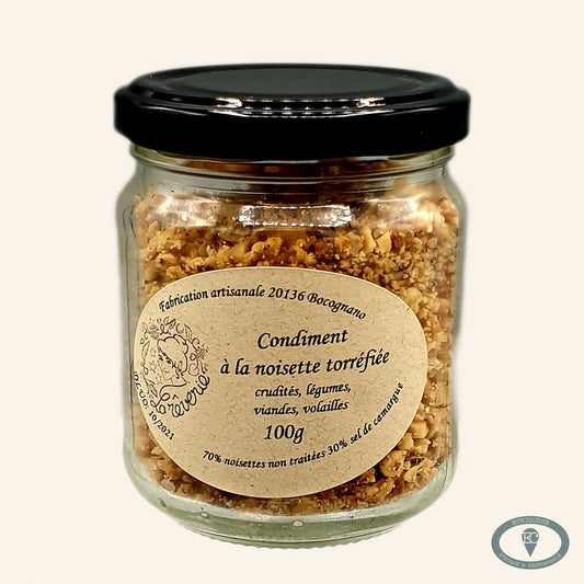 produit corse - sel de noisette - La Rêverie Battini -