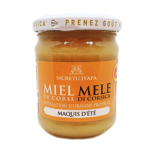 MIEL MAQUIS D'ETE CORSE - 125,250,400g - Sicretu d'Apa