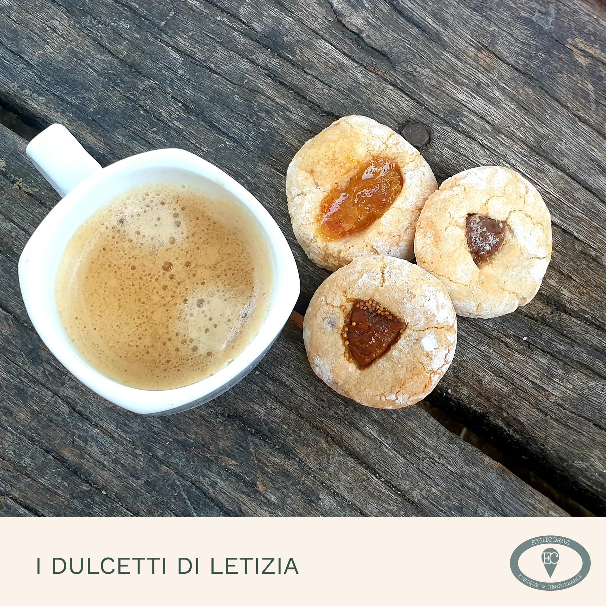 I Dulcetti Di Letizia - présentation avec café -