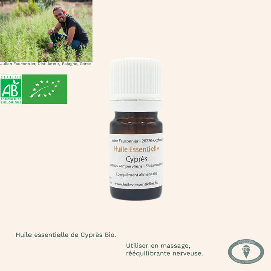 Produit corse - huile essentielle bio -